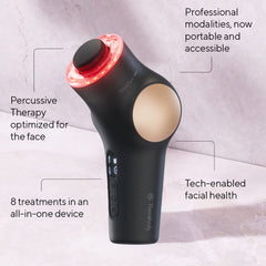 TheraFace PRO Microcurrent Facial Device - 8-in-1 Massager, LED Therapy & More