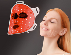 Four Color LED Light Therapy Silicone Mask – App Controlled