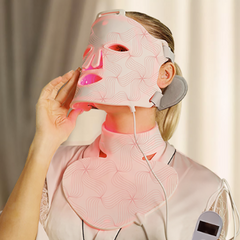 Four Color LED Light Therapy Silicone Mask – App Controlled