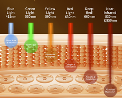 Multi-Wavelength Led Therapy Desktop Panel
