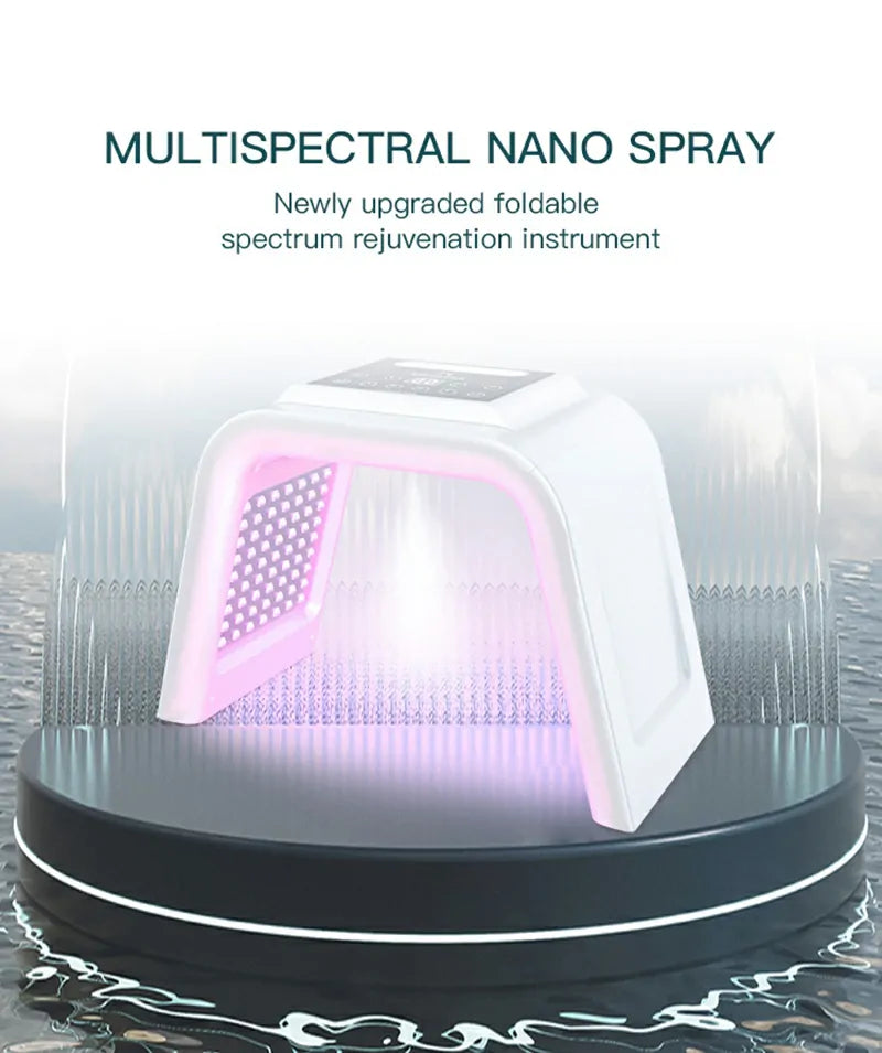 Revitalize Your Skin with 7-Color LED Light Therapy Device
