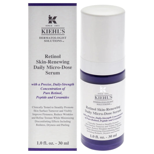 All Skin Micro-Dose Anti-Aging Retinol Serum with Ceramides and Peptide 1Oz