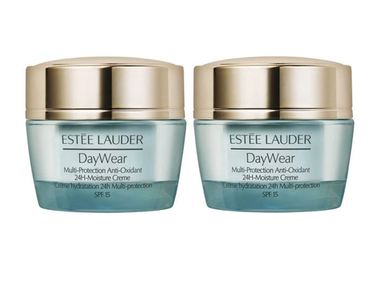 2 X  Daywear Multi-Protection Anti-Oxidant 24H-Moisture Creme SPF 15, 0.5Oz/15Ml X 2 = 1Oz/30Ml