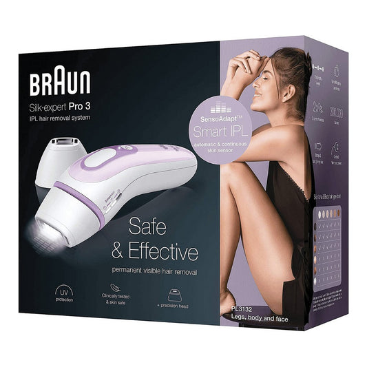 Braun Hair Removal Braun Silk-Expert Pro IPL PL 3012- FDA Approved