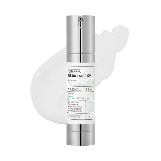 VT COSMETICS CICA Reedle Shot 100, Daily Night Exosome Microneedling Serum