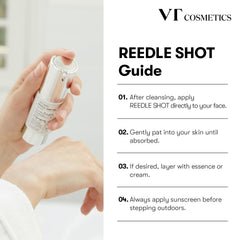 VT COSMETICS CICA Reedle Shot 100, Daily Night Exosome Microneedling Serum