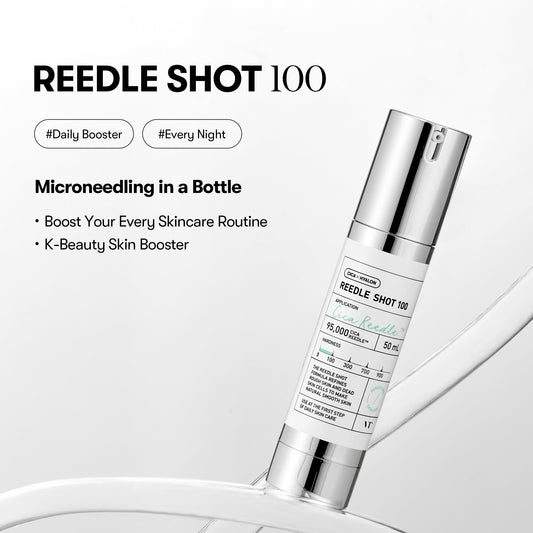 VT COSMETICS CICA Reedle Shot 100, Daily Night Exosome Microneedling Serum