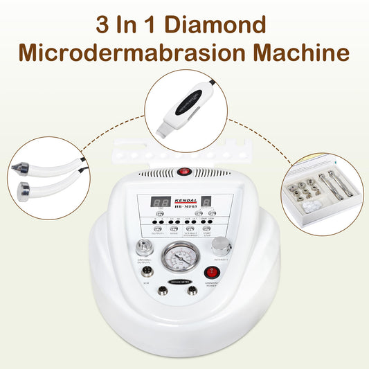 Kendal 3 in 1 Professional Diamond Microdermabrasion Machine