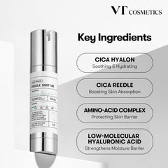 VT COSMETICS CICA Reedle Shot 100, Daily Night Exosome Microneedling Serum