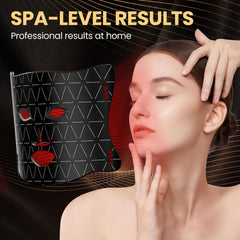 Lovsheme LED Face Mask. Light Therapy for Face Acne, Wrinkles &amp; Skin Rejuvenation.