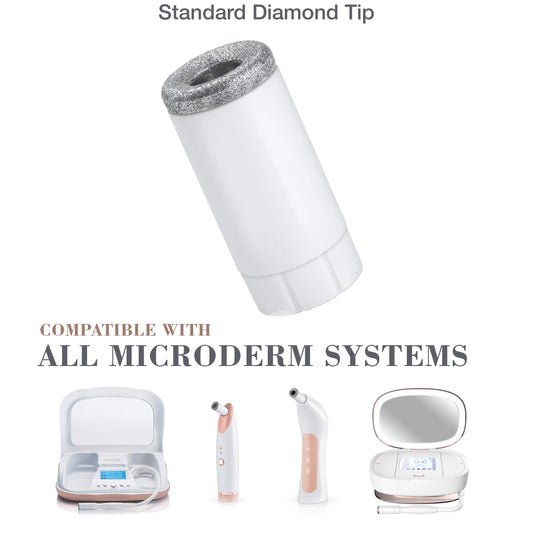 Trophy Skin Device Fine Diamond Tip - Compatible with Any Trophy Skin Microdermabrasion Machine