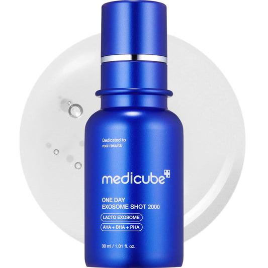 Medicube Zero Exosome Shot 2,000 PPM Spicule Facial Serum - Korean Skin Care