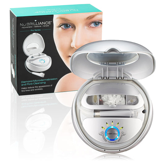 NuBrilliance Professional Microdermabrasion Machine at Home Kit