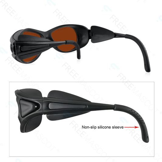 OD 6+ 190Nm-550Nm / 800Nm-1100Nm Wavelength Professional Laser Safety Glasses