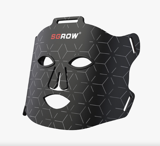 Four Color LED Light Therapy Silicone Mask – App Controlled
